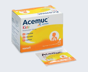 Thuốc Acemuc® kids 100mg ( Acetylcystein ) - Hộp 30g