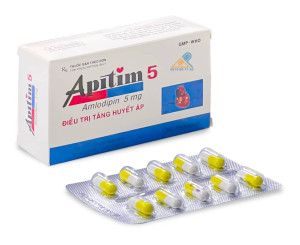 Thuốc Apitim® 5mg ( Amlodipin ) - Hộp 30v