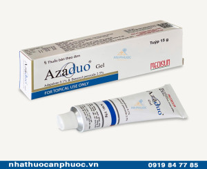 Thuốc bôi ngừa mụn Azaduo® | Tuýp 15 gam