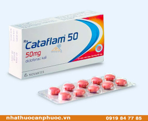 Thuốc Cataflam® 50mg ( diclofenac )