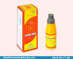 Cồn thuốc chữa Hắc Lào Lang Ben® - Hộp 1 lọ x 10 ml