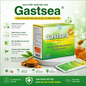 Dịch Chiết Nghệ Mật Ong Gastsea® - Hộp 20 gói