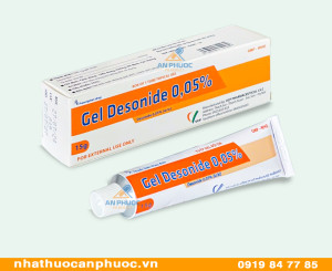 Thuốc bôi gel Desonide® 0.05% - Hộp 1 tuýp x 15 gam
