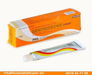 Thuốc bôi da Gentridecme® - Hộp 1 tuýp x 10 gam