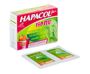 Thuốc Hapacol® 150mg Flu - Hộp 24 gói