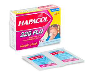 Thuốc Hapacol® 325mg Flu - Hộp 24 gói