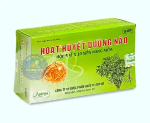 Hoạt huyết dưỡng não Abipha - Hộp 50v