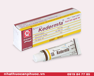 Thuốc bôi da Kedermfa® - Hộp 1 tuýp x 5 gam