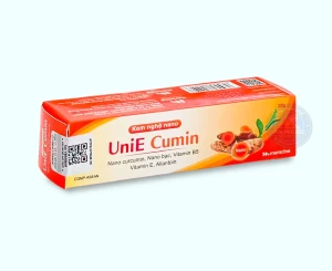 Kem nghệ nano UniE Cumin | Hộp 1 tuýp x 20 gam