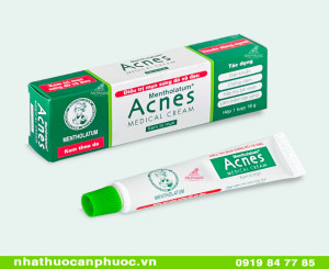 Thuốc kem bôi trị mụn Acnes® Medical - Hộp 1 tuýp x 18 gam