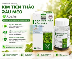 Kim Tiền Thảo Râu Mèo Abipha® | Hộp 1 Lọ x 60 vnm