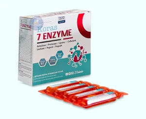 Men tiêu hóa Koras 7 Enzyme® - Hộp 20 ống x 10 ml
