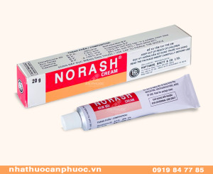 Thuốc bôi da Norash® - Hộp 1 tuýp x 20 gam