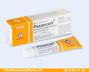 Thuốc bôi da Pesancort® - Hộp 1 tuýp x 5 gam