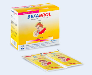 Thuốc Sirô Befabrol® ( Ambroxol ) | Hộp 20 gói