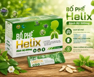 Siro ho bổ phế Helix® | Hộp 30 gói x 5 ml