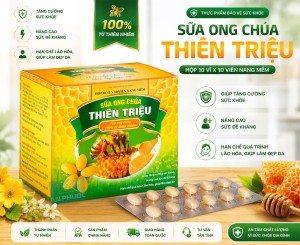 Sữa Ong Chúa Thiên Triệu® | Hộp 100 viên
