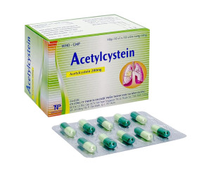 Thuốc Acetylcystein® 200mg ( Thành Nam ) | Hộp 100v