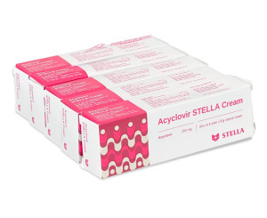 Thuốc bôi da Acyclovir Stella® - Hộp 1 tuýp x 5 gam