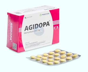 Thuốc Agidopa® 250mg ( methyldopa ) - Hộp 100v