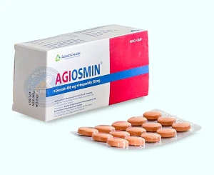 Thuốc Agiosmin 500mg | Hộp 60v