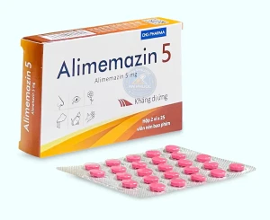 Thuốc Alimemazin®DHG 5mg - Hộp 50v