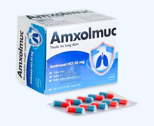 Thuốc Amxolmuc® 30mg ( ambroxol ) | Hộp 100v
