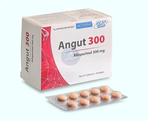 Thuốc Angut® 300mg ( allopurinol ) - Hộp 100v