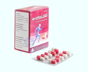 Thuốc Artiflax® 500 ( glucosamin ) - Hộp 10 vỉ x 10 viên