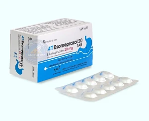 Thuốc A.T Esomeprazol 20mg - Hộp 10 vỉ x 10 viên
