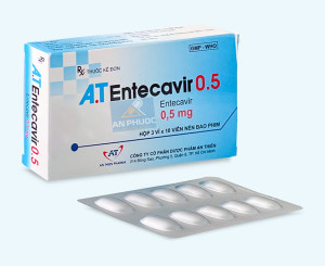 Thuốc A.TEntecavir® 0.5mg ( An Thiên ) | Hộp 30v