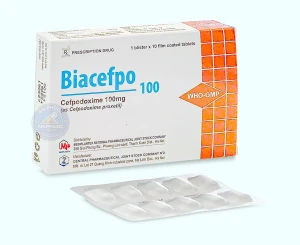 Thuốc Biacefpo® 100mg | Hộp 10v