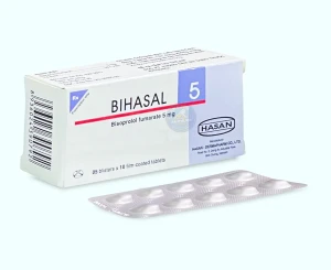 Thuốc Bihasal® 5mg ( bisoprolol ) - Hộp 50v
