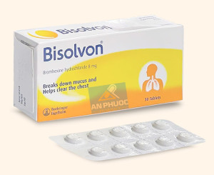Thuốc Bisolvon® 8mg ( bromhexin ) | Hộp 30v