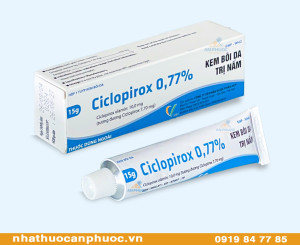 Thuốc bôi da Ciclopirox® 0.77% - ( VCP )
