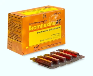 Thuốc Bromhexine AT® 4mg/5ml - Hộp 30 ống