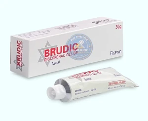 Thuốc Brudic 1.16g/100g - Hộp 1 tuýp x 30 gam