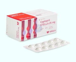 Thuốc Captopril STELLA® 25 mg - Hộp 100v