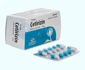 Thuốc Cetirizin 10mg ( Hadiphar ) | Hộp 100v