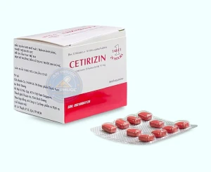 Thuốc Cetirizin® 10mg Khánh Hội | Hộp 100v