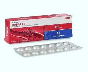Thuốc Dasarab® 75mg - Clopidogrel | Hộp 28v