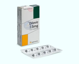 Thuốc Dilovic® 7.5mg - Hộp 20v