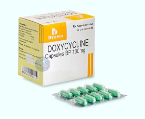 Thuốc Doxycycline Brawn® 100mg | Hộp 100v