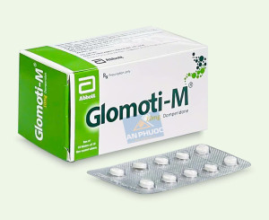 Thuốc Glomoti-M® 10mg ( domperidone ) - Hộp 100v