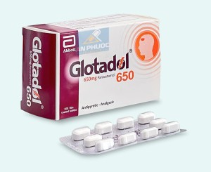 Thuốc Glotadol® 650mg ( paracatamol ) - Hộp 100v