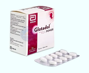 Thuốc Glotadol® Power - Hộp 10 vỉ x 10 viên