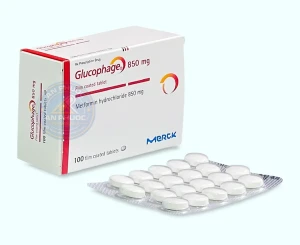 Thuốc Glucophage® 850mg ( metformin ) | Hộp 100v