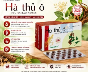 Thuốc Hà Thủ Ô® Traphaco | Hộp 100 vbđ