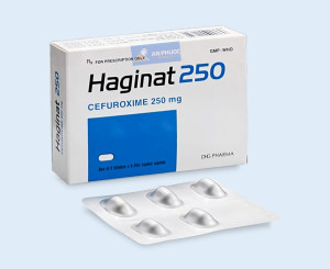 Thuốc Haginat® 250mg ( cefuroxim ) - Hộp 10v