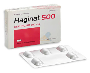 Thuốc Haginat® 500mg ( Cefuroxime ) Hộp 10v